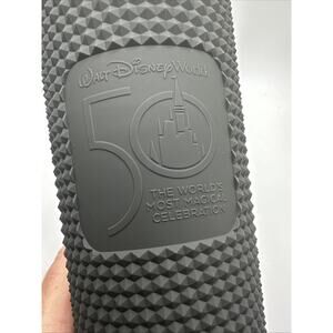 Walt Disney World 50th Anniversary Starbucks Tumbler with Straw Black Geometric
